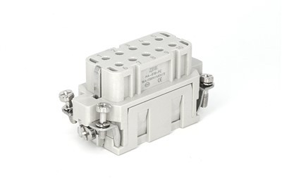 Řada konektorů s 10 kolíky pro krimpovací svorky